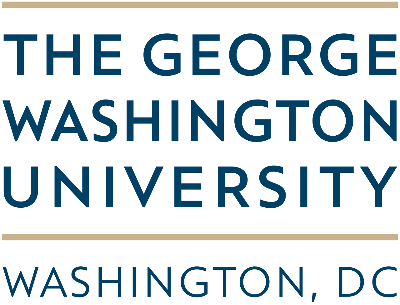 George Washington University logo.
