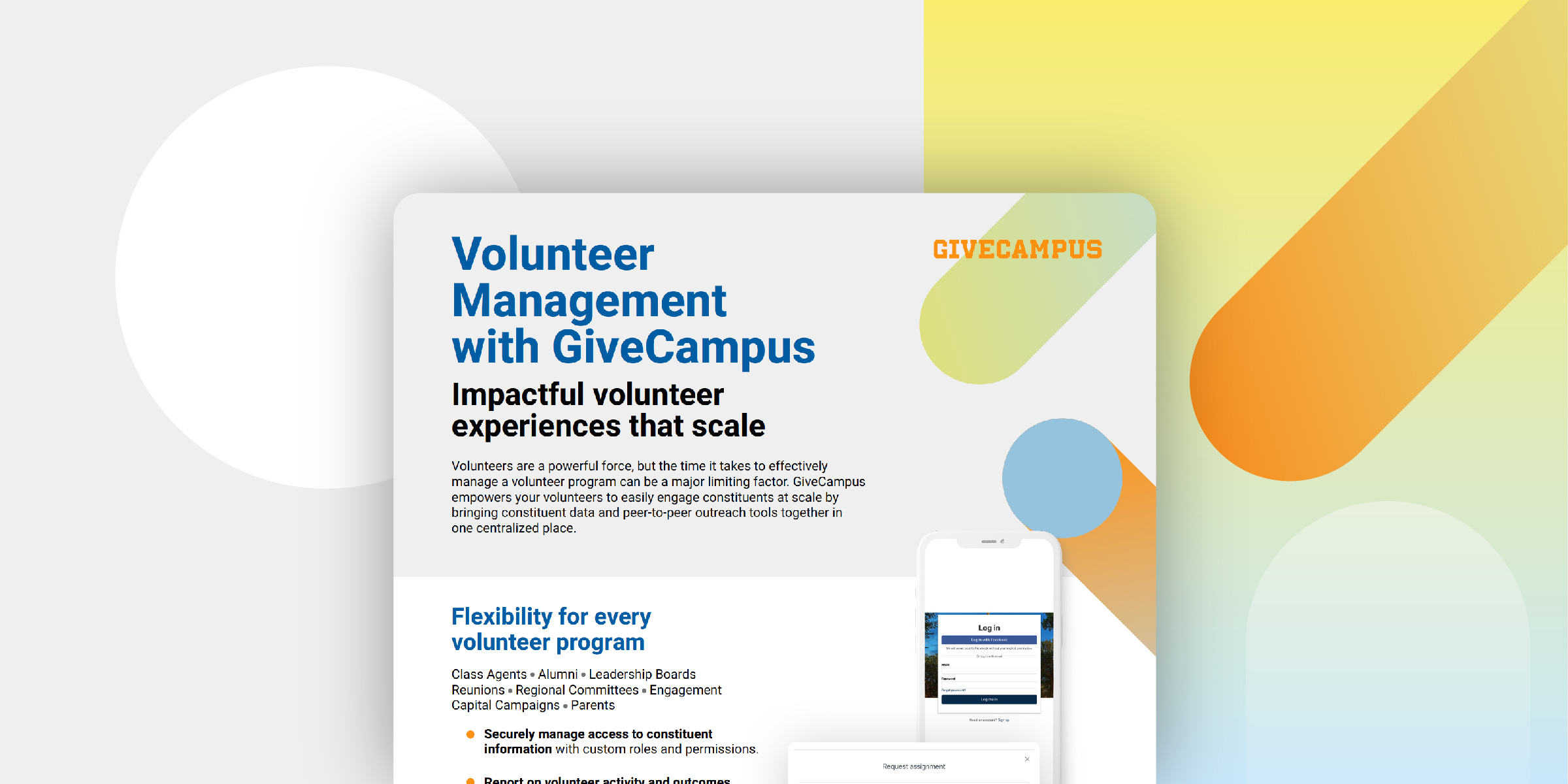 An overview of the GiveCampus Volunteer Management System.