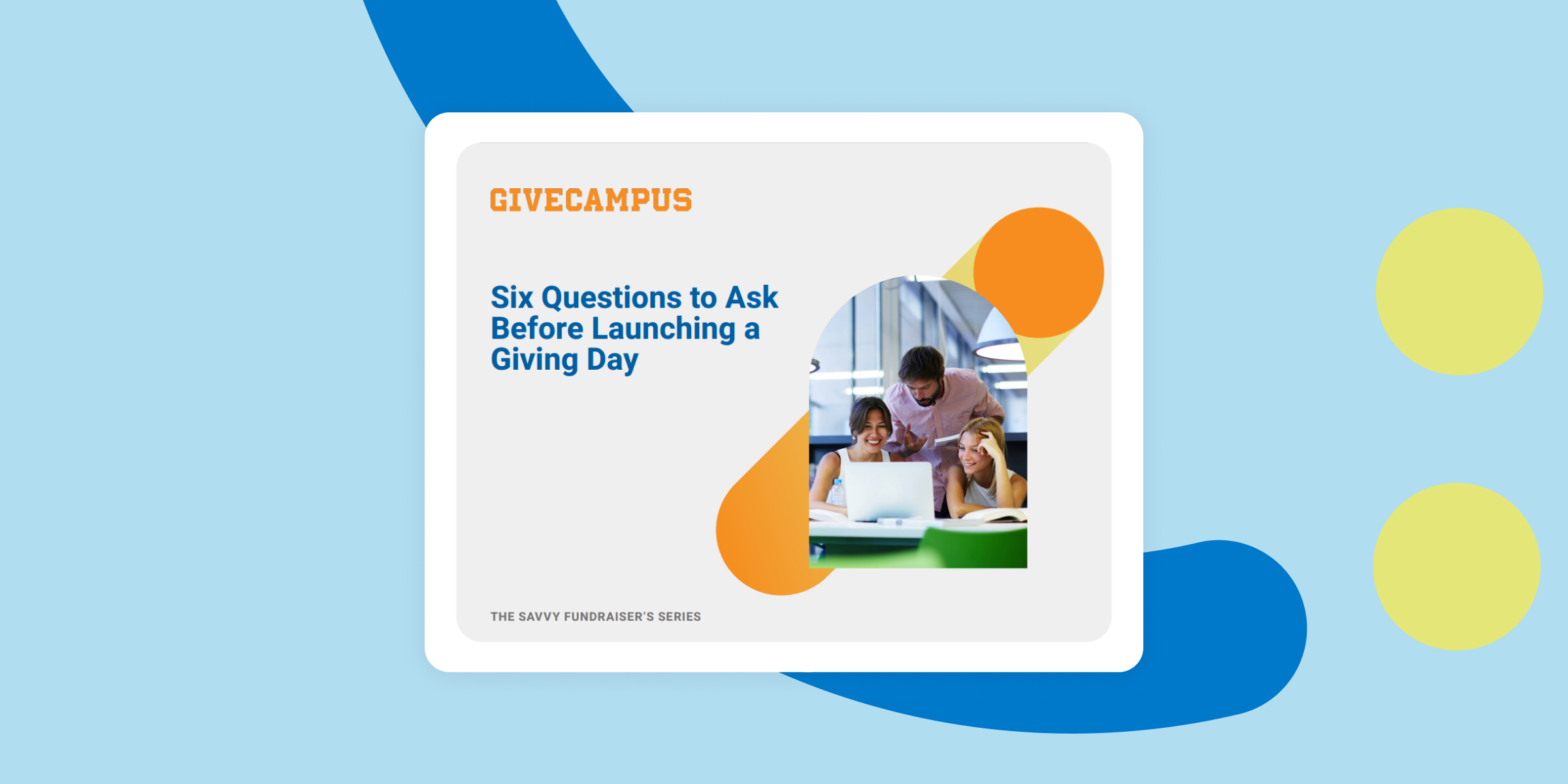 Cover of Giving Day Guide.