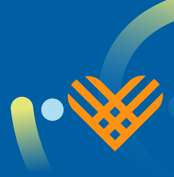 Orange heart symbolizing #GivingTuesday.
