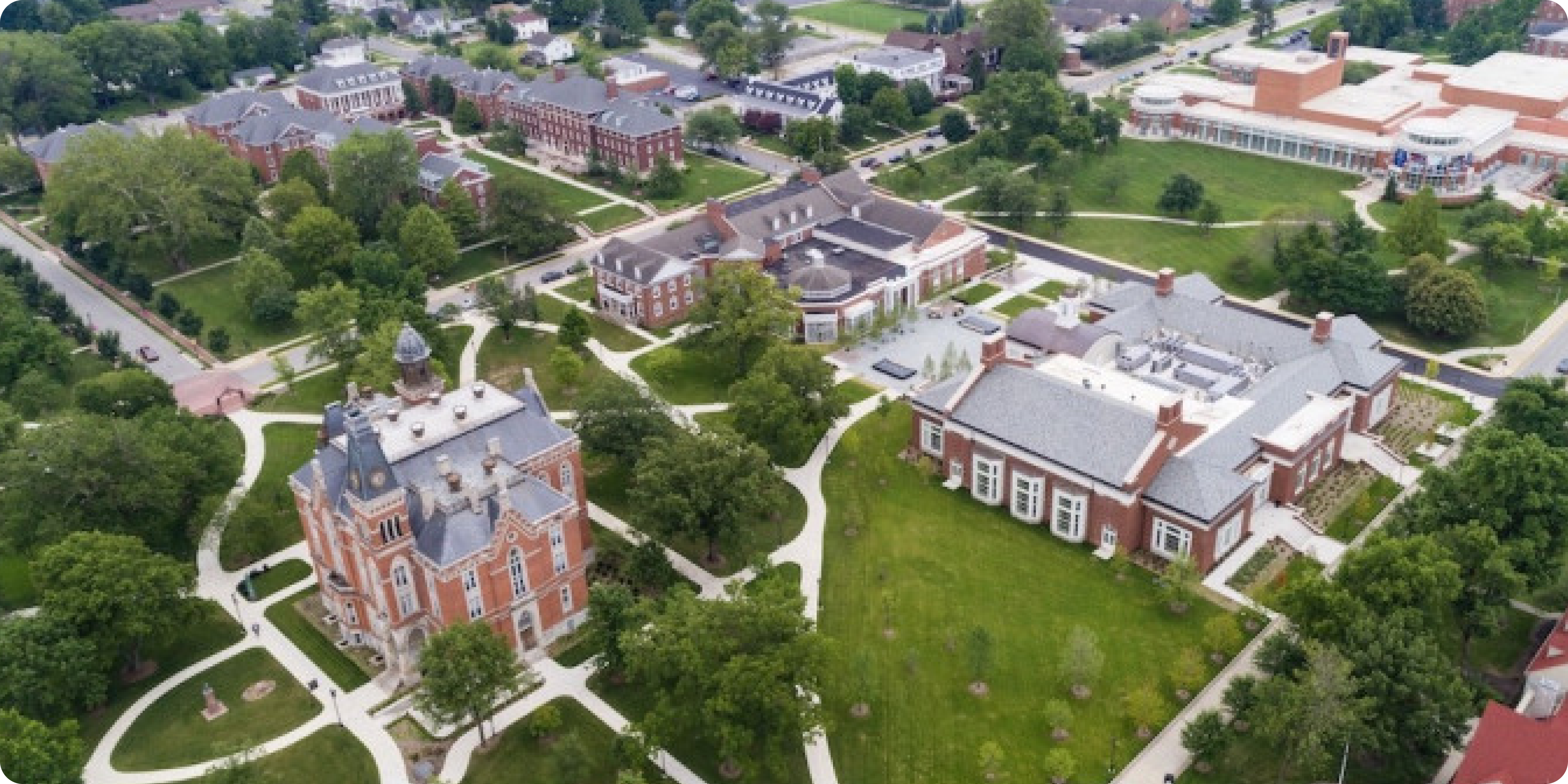 DePauw University Campus Shot