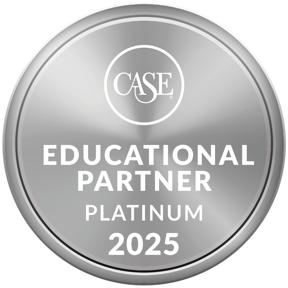 CASE Platinum Educational Partner 2025 Badge