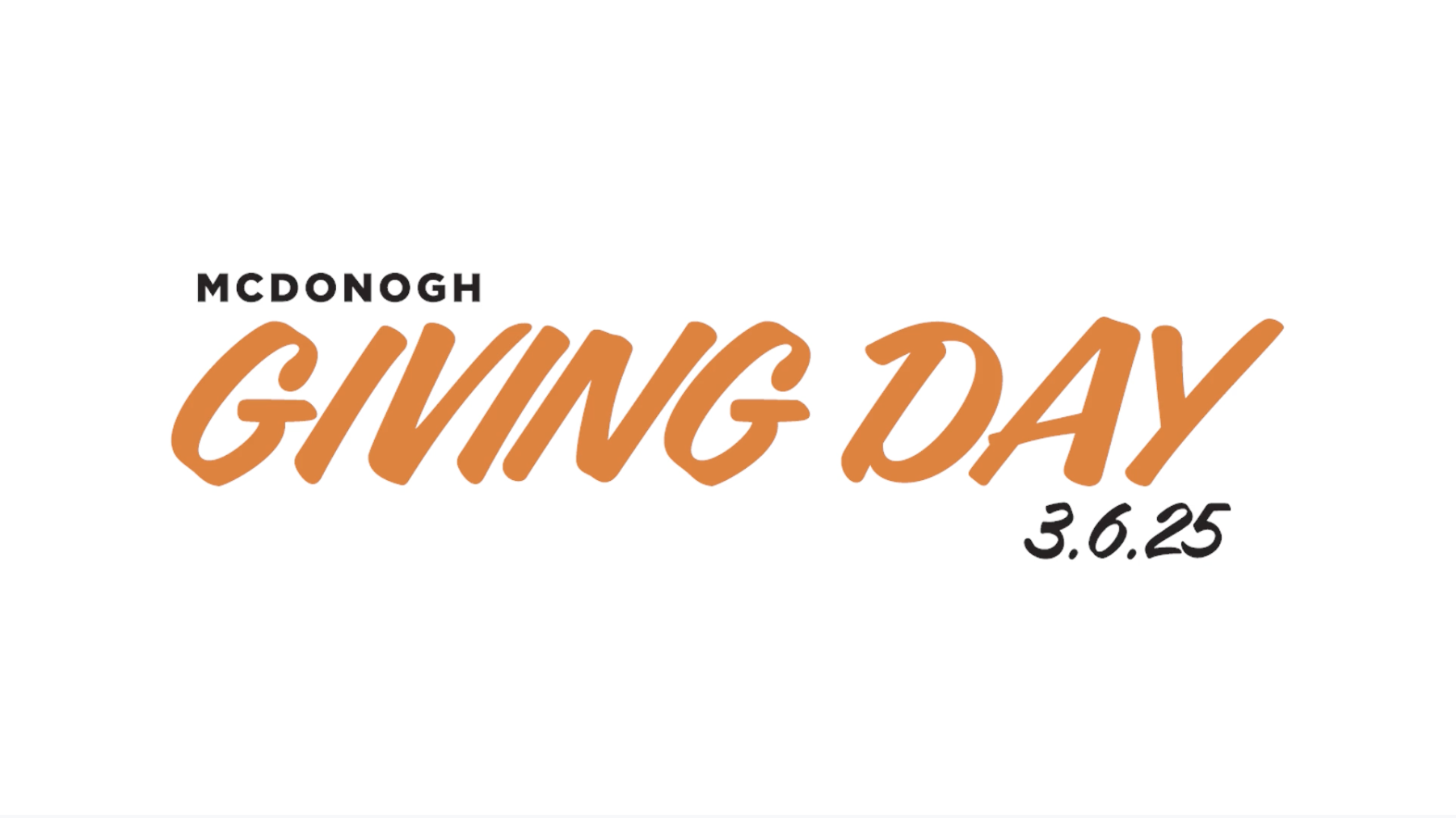 McDonogh School Giving Day Launch Video