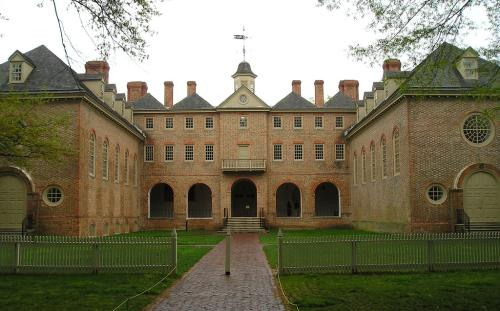The Wren Building on the William & Mary campus.